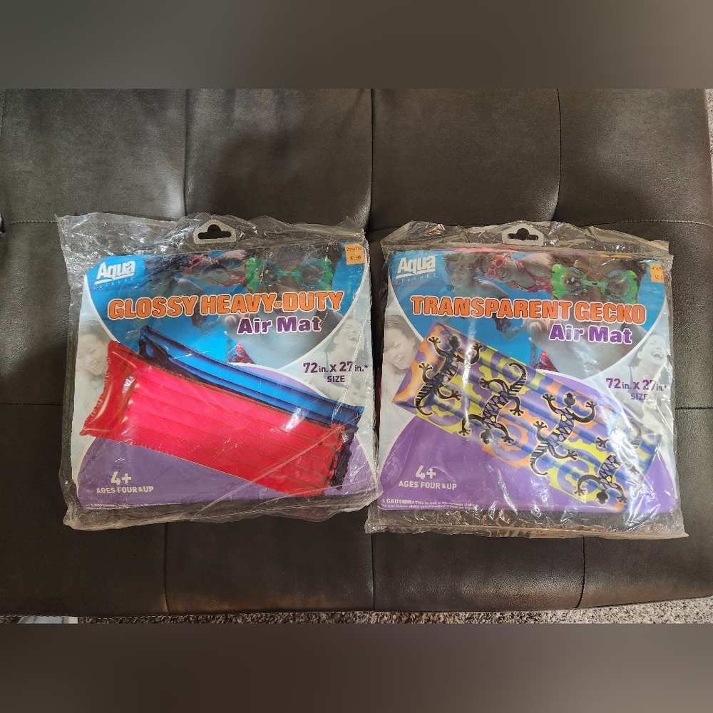 Vintage New Aqua Pool Floats